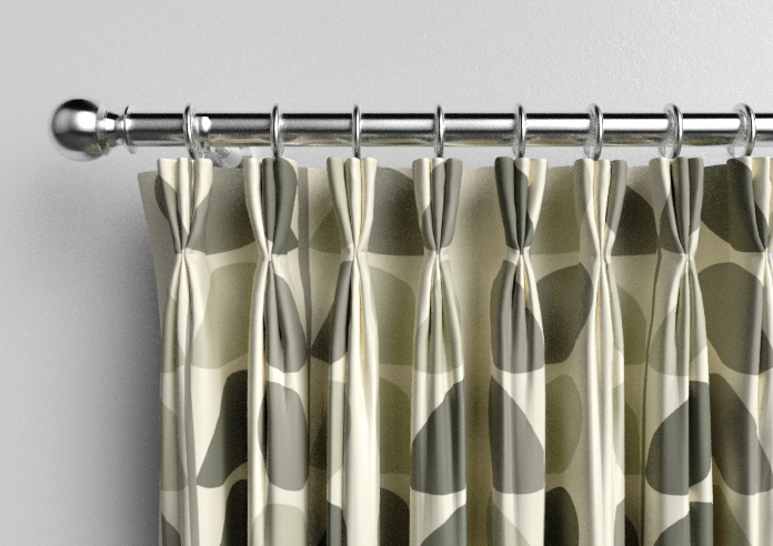 Orla Kiely Multi Stem, Warm Grey - Made to Measure Curtains - Image 11